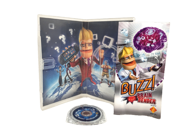 BUZZ! Master Quiz (PSP) *MINT COMPLETE* - Image 2