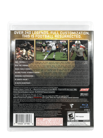 All Pro Football 2K8 (PS3) *RARE* - Image 3