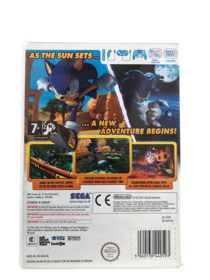 SONIC UNLEASHED (Wii) *MINT COLLECTOR'S* - Image 2