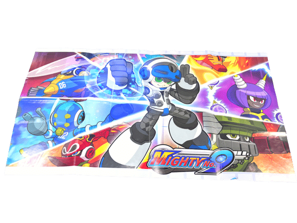 MIGHT NO. 9 GAME POSTER MIGHTY NUMBER 9 GAME POSTER