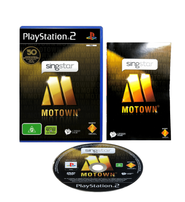 SingStar MOTOWN (PS2)