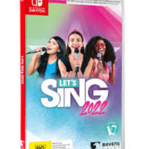 Let's Sing 2022 (Nintendo Switch) *MINT COMPLETE*