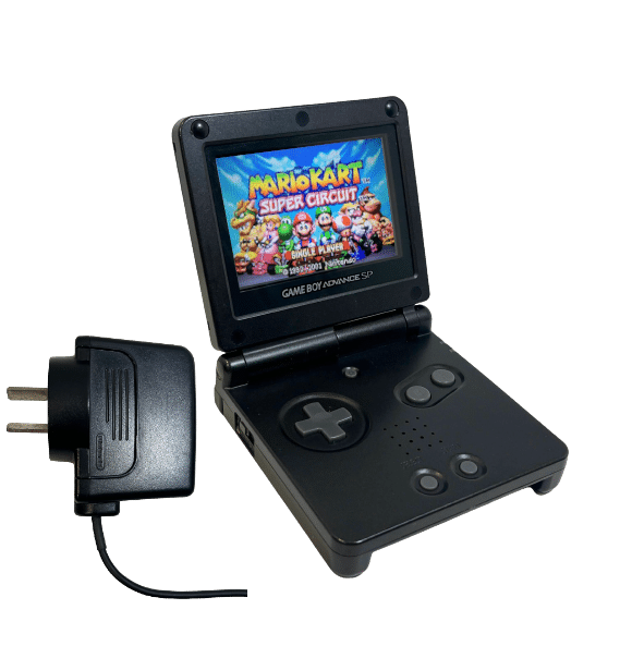 NINTENDO Gameboy Advance SP Console with Genuine Nintendo Gameboy charger
