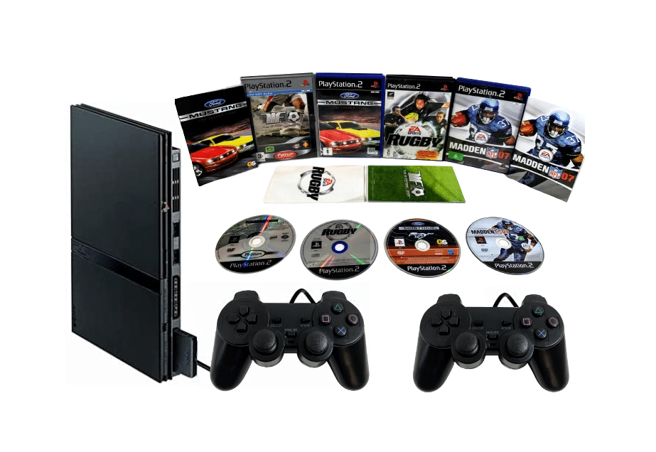 PS2 Slim Controllers x Popular Games Appleby Games