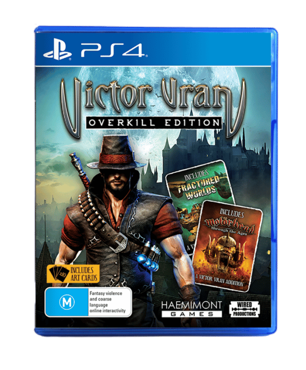 Victor Vran: Overkill Edition (PS4) *COMPLETE COLLECTOR'S + ART CARDS* - Image 2