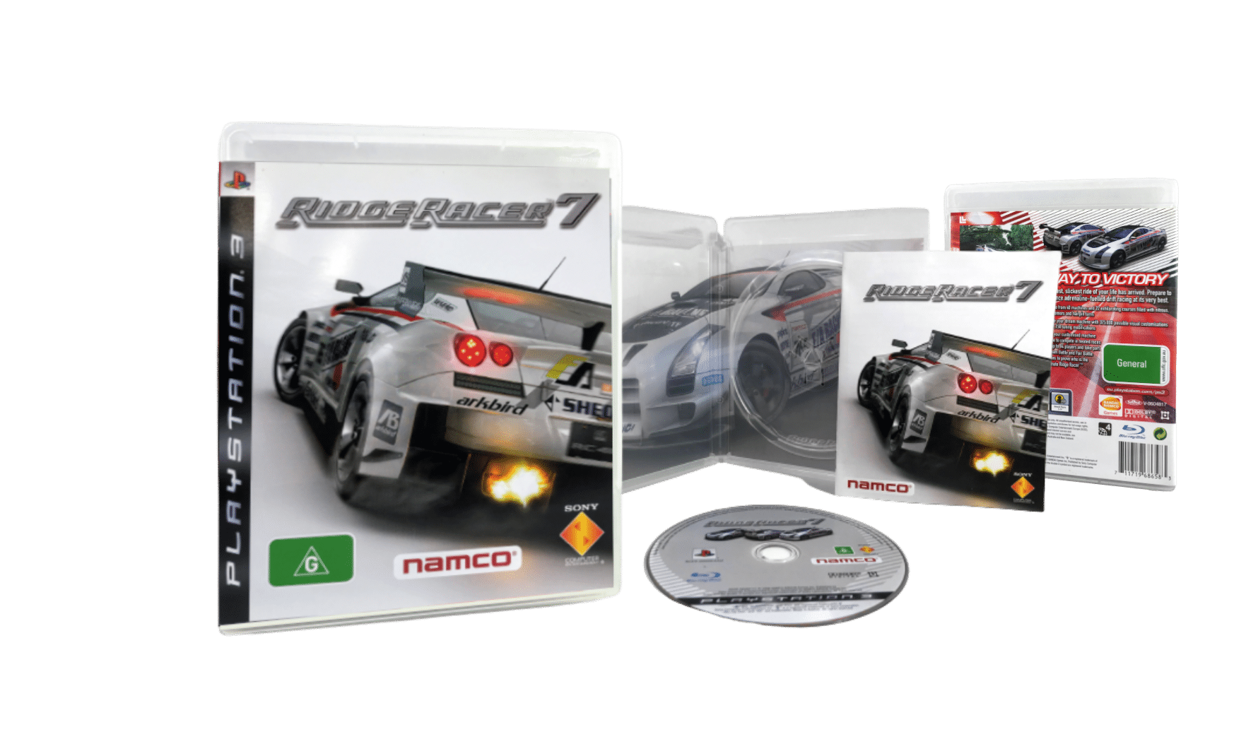 RIDGE RACER 7 PS3 GAME