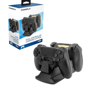 PowerPlay Dual Charging Station for PS4 Dualshock 4 Controller (Black)