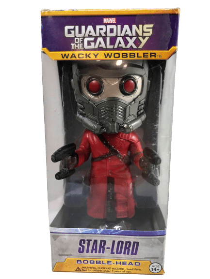 FUNKO Wacky Wobbler Bobble Head: Guardians of The Galaxy- Star Lord