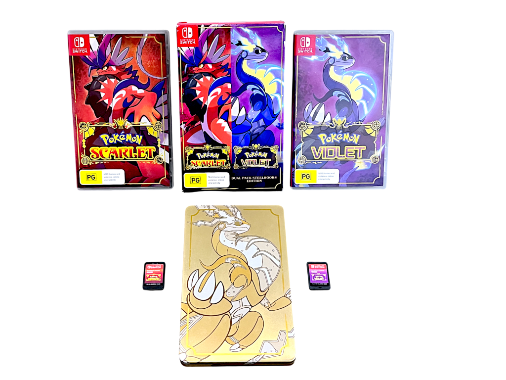 Pokemon Scarlet + Pokemon Violet BOXED STEEL COLLECTOR'S BUNDLE - Image 2