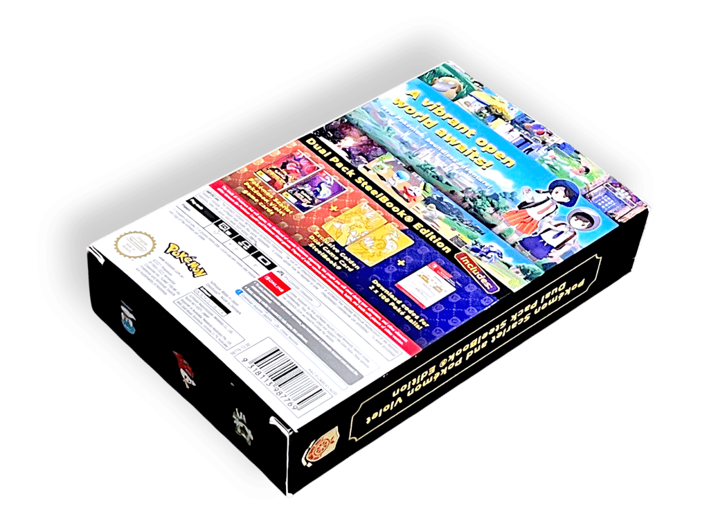 Pokemon Scarlet + Pokemon Violet BOXED STEEL COLLECTOR'S BUNDLE - Image 10