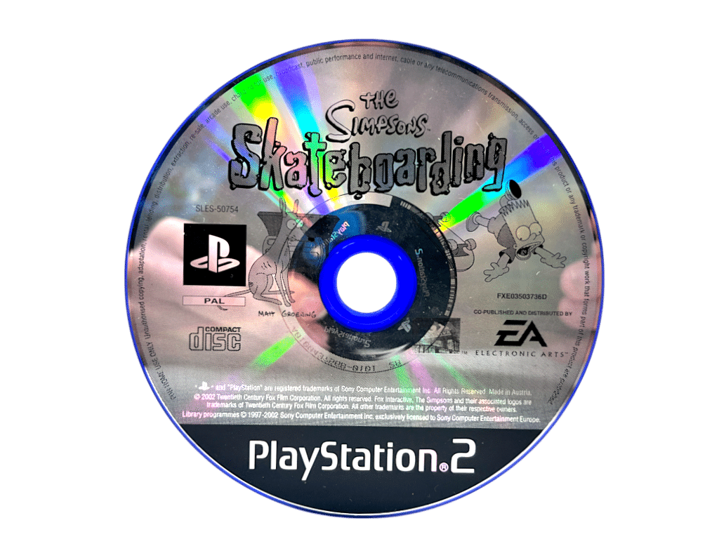 The SIMPSONS Skateboarding (PS2)
