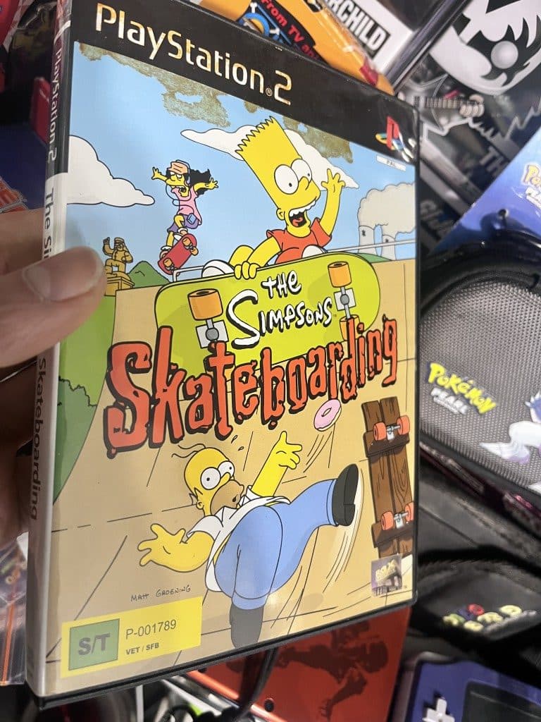 The SIMPSONS Skateboarding (PS2) *EXCELLENT + COMPLETE* - Image 2