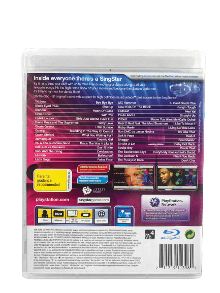 SingStar + Dance (PS3) *MINT COMPLETE* - Image 8
