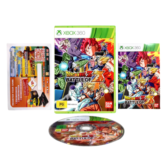 Dragon Ball Z: Battle of Z (XBox 360) *MINT COLLECTOR'S* Appleby