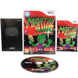 MARTIAN PANIC Wii game