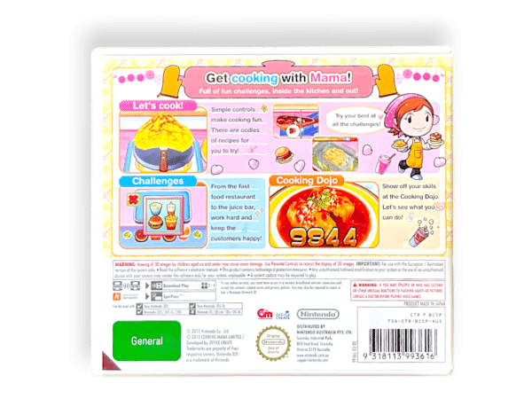 Cooking Mama: Bon Appetit! (3DS)