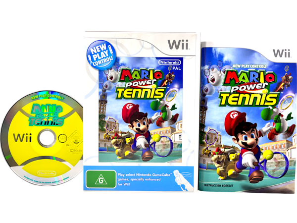 Super MARIO Power Tennis (Nintendo Wii)