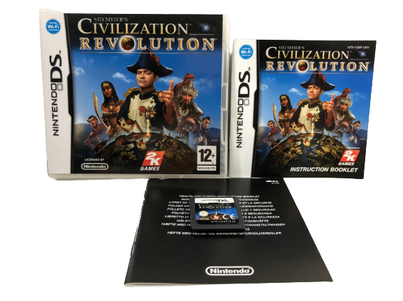 Sid Meier's Civilization Revolution (DS) *MINT COMPLETE* Appleby
