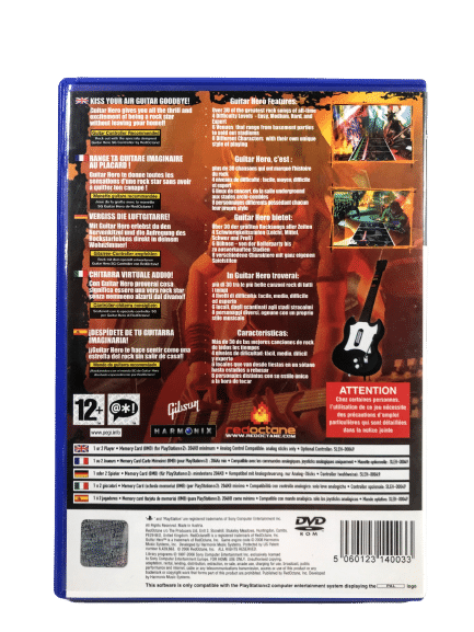 Guitar Hero The Original Game (PS2) *MINT COMPLETE* - Image 3