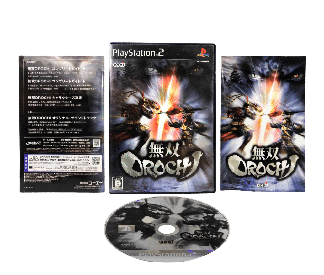 WARRIORS OROCHI (NTSC-J PS2 Game) *MINT COLLECTOR'S*