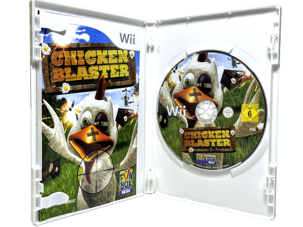 Chicken Blaster Game + Guns (Wii) *MINT IN BOX* - Image 7