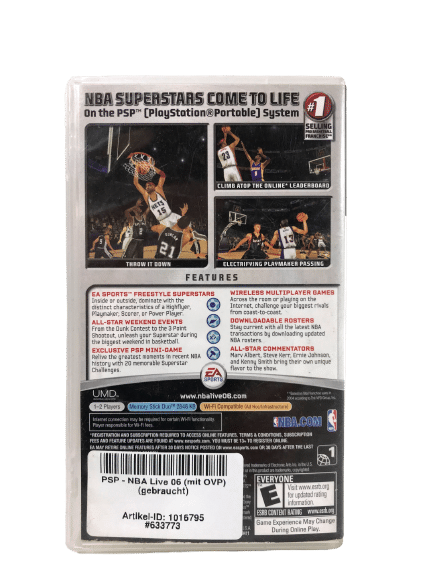 NBA Live 06 (PSP) - Image 2