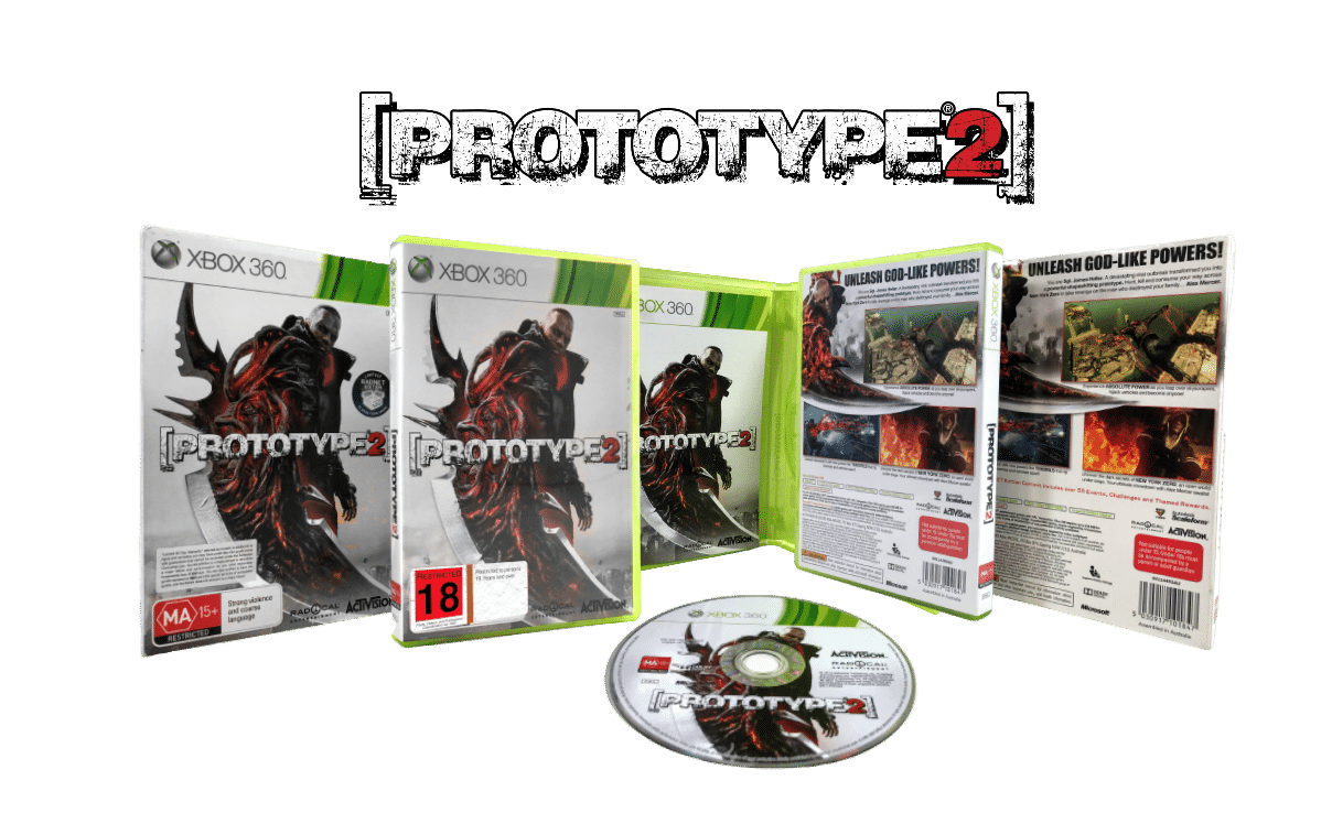 PROTOTYPE 2 XBox 360 game