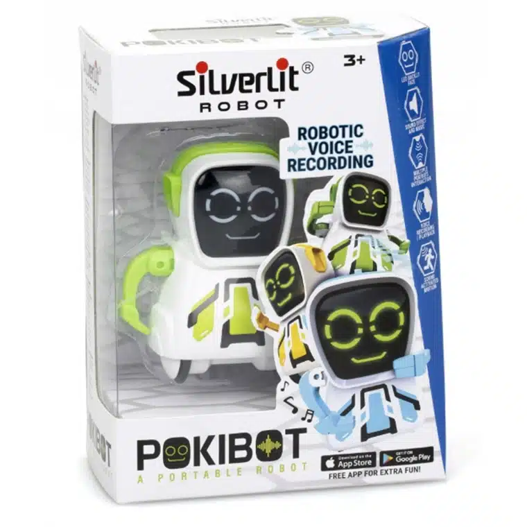 PORTABLE ROBOT YCOO Silverlit: Pokibot Square (Green) - Image 3