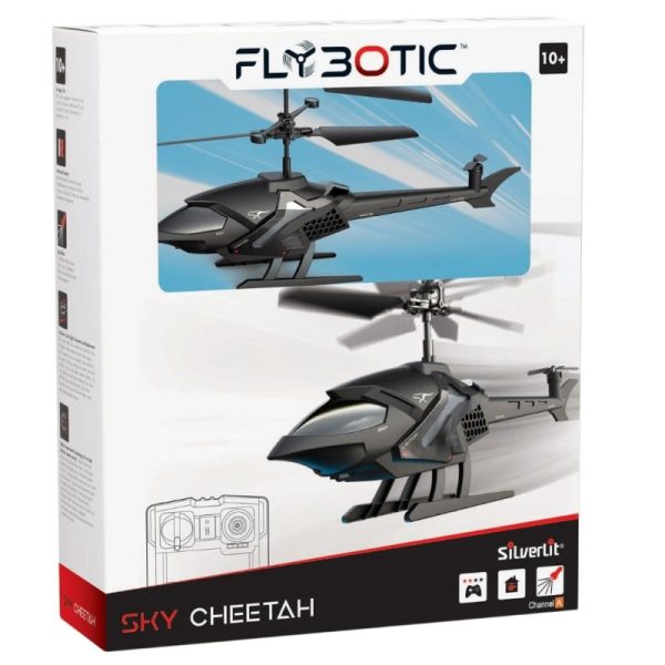 RADIO-CONTROLLED HELICOPTER: Silverlit - Flybotic SKY CHEETAH - Image 2