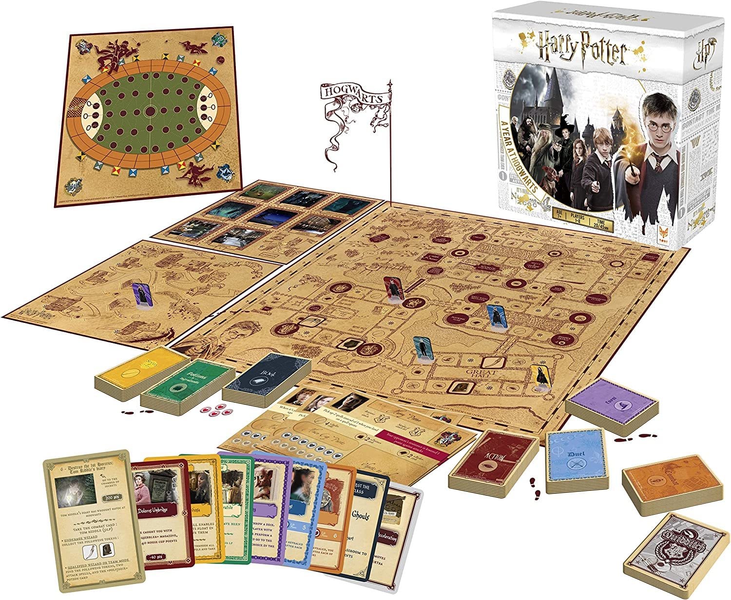 HARRY POTTER: A Year at Hogwarts Board Game - Image 3