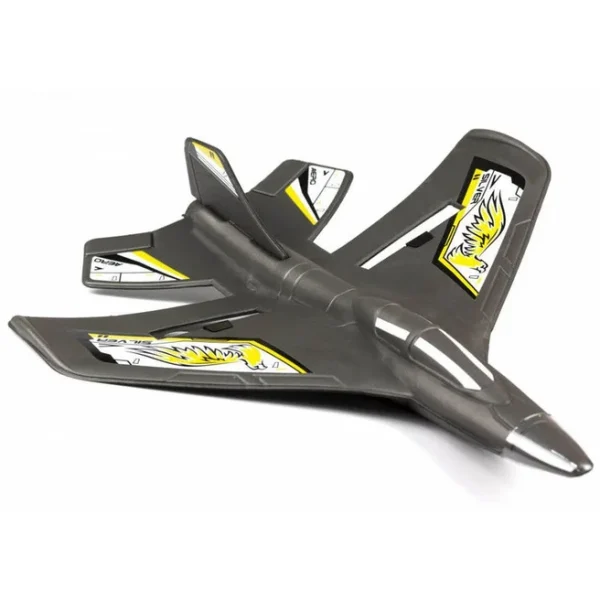 RADIO-CONTROLLED JET: SilverLit Flybotic X-Twin Evo - Black/Yellow - Image 2