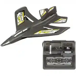 RADIO-CONTROLLED JET: SilverLit Flybotic X-Twin Evo - Black/Yellow
