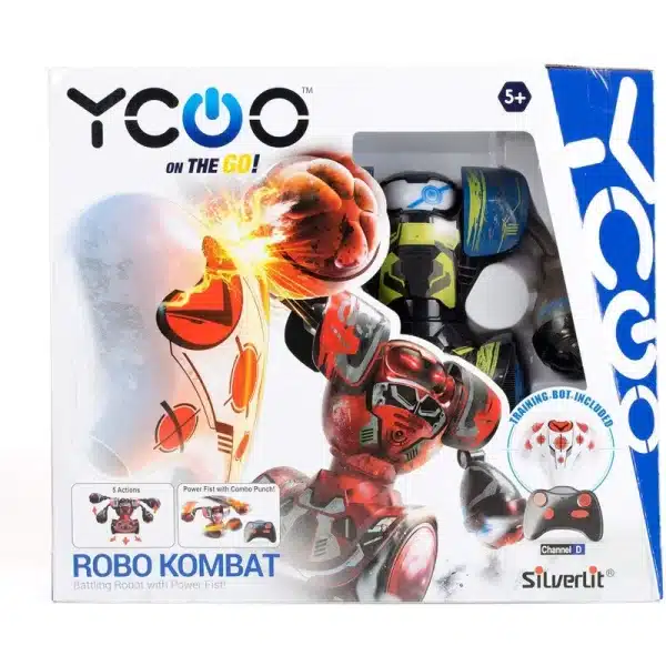 PORTABLE ROBOT YCOO Silverlit: Robo Kombat Single Pack (Black/Blue) - Image 3