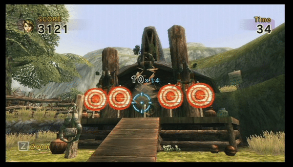Zelda: Nintendo Wii Zapper + Link's Crossbow Training (Wii) - Image 13