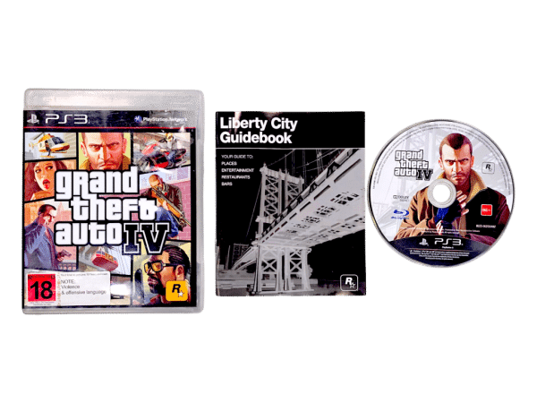 Grand Theft Auto IV PS3 game