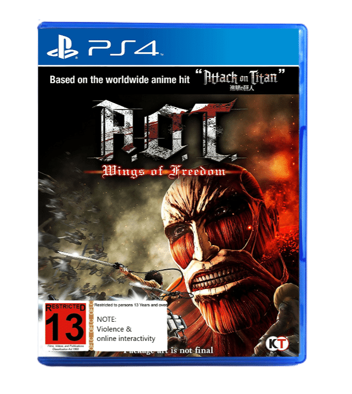 Titan Final Attack On Titan Ps4 Price Attack On Titan: Wings Of