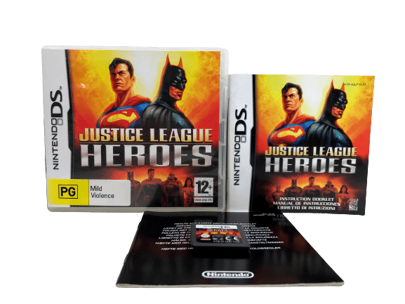 Justice League Heroes Nintendo DS Game