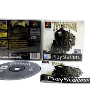 RAILROAD TYCOON II (PS1) *MINT COMPLETE*