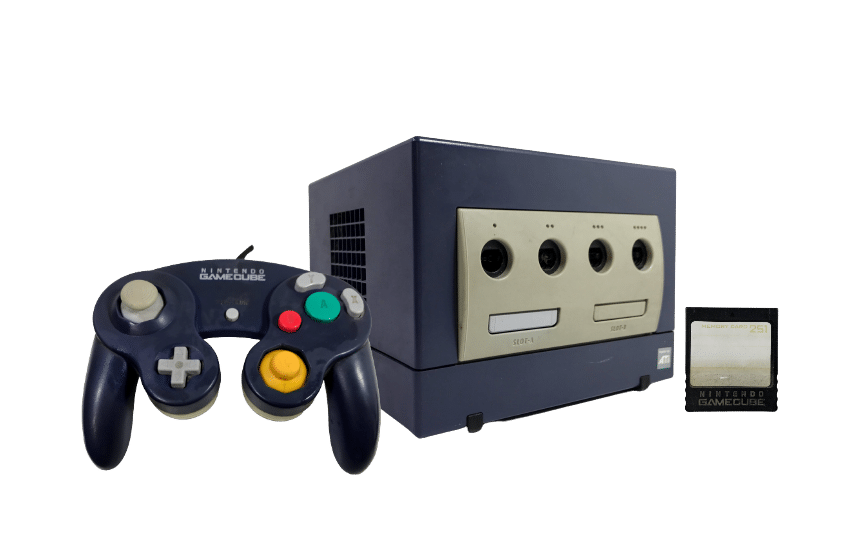 Nintendo GameCube + Genuine Controller + Memory Card