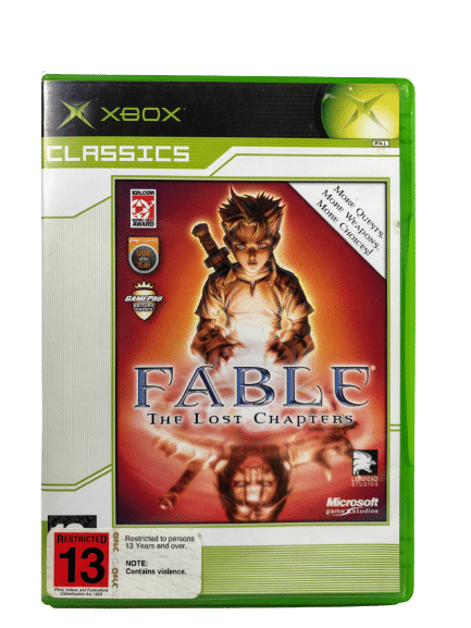 FABLE The Lost Chapters (XBox) *DISC GREAT NO MANUAL* Appleby