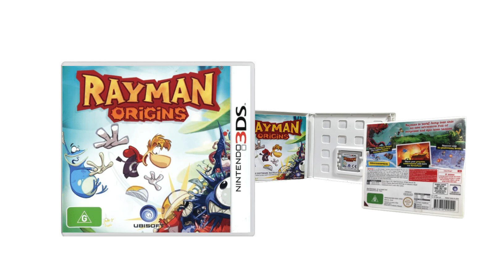 Rayman Origins Nintendo 3DS game