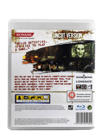 SAW The Video Game (PS3) *MINT COLLECTOR'S* - Image 4