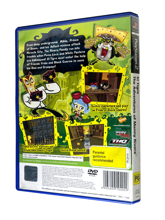 El Tigre: The Adventures of Manny Rivera (PS2)