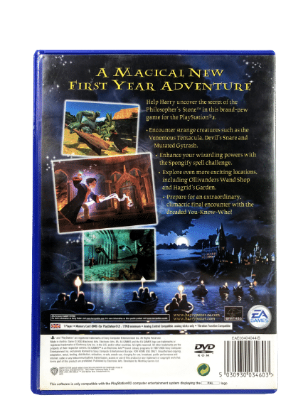 Harry Potter & the Philosopher's Stone (PS2 NZ PRINT) *MINT COMPLETE* - Image 4
