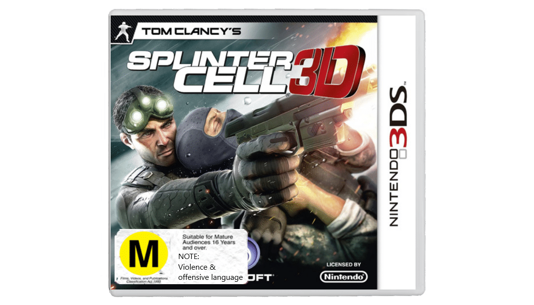 Tom Clancy's Splinter Cell 3D (3DS)