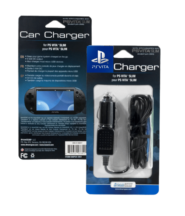 dreamGEAR Car Charger for PS Vita Slim Charger