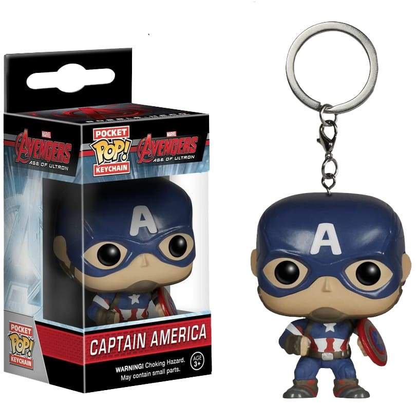 Funko Pop! Keychain- Avengers: Captain America