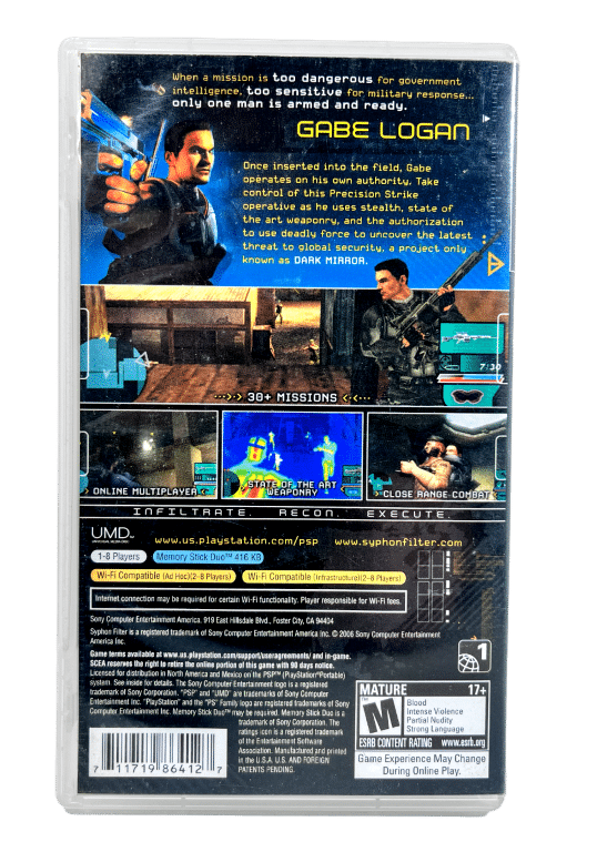SYPHON FILTER: Dark Mirror (PSP)