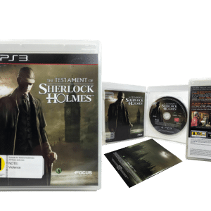 The Testament of Sherlock Holmes PS3 game
