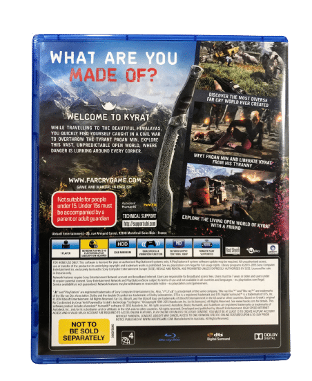 Far Cry 4 BOXED Collector's COMPLETE EDITION (PS4) *MINT COLLECTOR'S* - Image 8